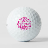 Happy New Year Golfballen (Voorkant)