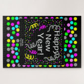 Happy New Year Greetings Puzzle 20" X 30" (Horizontal)