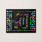 Happy New Year-groetings Puzzle 20,3 x 25,4 cm Legpuzzel (Horizontaal)