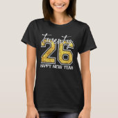 Happy New Year Hello 2026 Family Matching T-shirt (Voorkant)