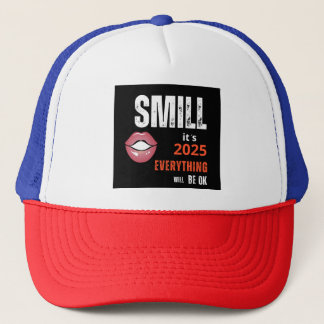 happy new year hope trucker hat pet