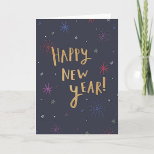 Happy New Year-kaart Kaart