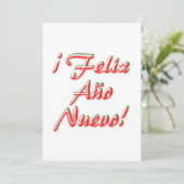 Happy New Year-kaart Kaart (Staand voorkant)