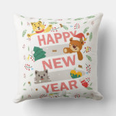 Happy new year kussen (Achterkant)