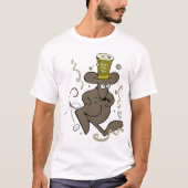 Happy New Year Mouse Mannen T-Shirt (Voorkant)