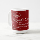 Happy New Year Mug – Premium Celebration Design (Devant gauche)