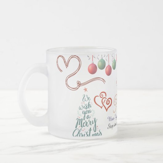 Happy New Year Mug – Premium Celebration design (Gauche)