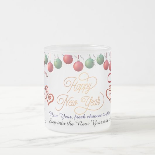 Happy New Year Mug – Premium Celebration design (Centre)
