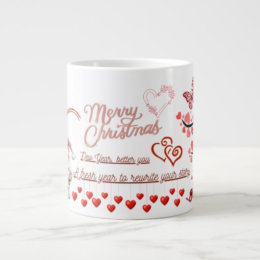 Happy New Year Mug – Premium Celebration Design (Devant)