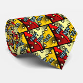 Happy New Year Novelty Stropdas (Opgerold)