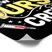 Happy New Year Nurse Shirt, Fireworks Stethoscope  Poster (Hoek)