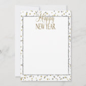 Happy New Year Owl Aankondiging (Achterkant)