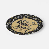 Happy New Year Party Paper Bord (Gekanteld)