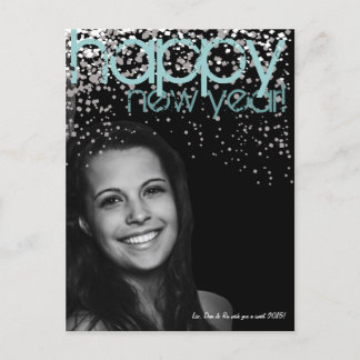 Happy New Year Photo Briefkaart