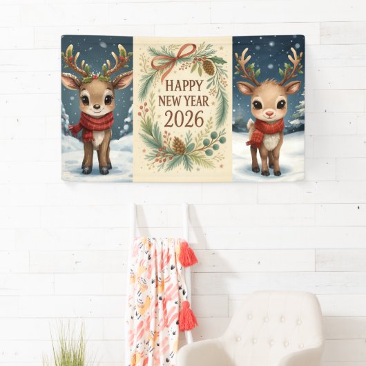 happy new year rustic party banner (Insitu)