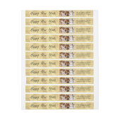 Happy New Year Simple Script Modern Photo Address (Vel)