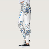 Happy New Year Snowflakes Leggings (Links)