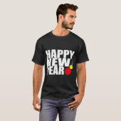 HAPPY NEW YEAR T-SHIRT (Voorkant volledig)