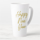 Happy New Year Tall Latte Mok (Rechterhoek)