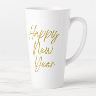 Happy New Year Tall Latte Mok