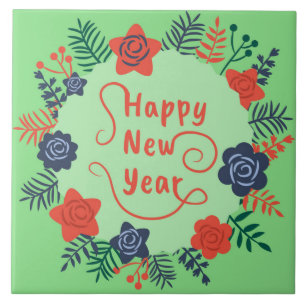 HAPPY NEW YEAR TEGELTJE