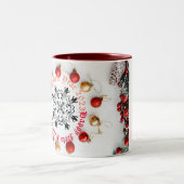 Happy New year Two-Tone Coffee Mok 2023 (Center)