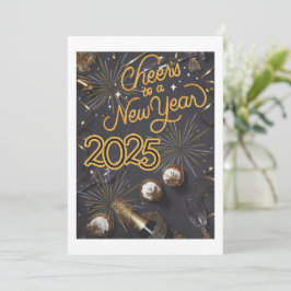 Happy New Year Uitnodiging