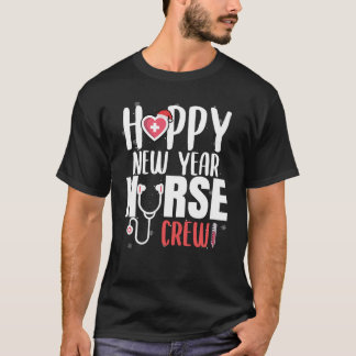 Happy New Year Zurse Crew Santas Favoriete T-shirt