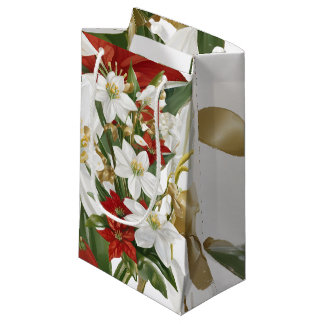 Happy New Years Cadeau Sac, Sac Cadeau Floral