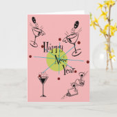 Happy New Yer Kaart (Gele Bloem)