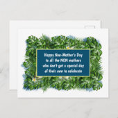 Happy Non-Moederdag grappig Briefkaart (Voorkant / Achterkant)