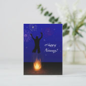 Happy Norooz Chahar-Shanbeh-Suri Briefkaart (Staand voorkant)