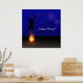 Happy Norooz Chahar-Shanbeh-Suri Poster (Keuken)