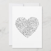 Happy Note Muziekleraar Cadeau KAART HOLDER (Achterkant)