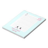 Happy Notes Blue : Bloc-notes Kawaii (Tourné)