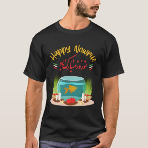 Happy Nowruz Koerdistan & Pakistan en Iran Nieuwja T-shirt
