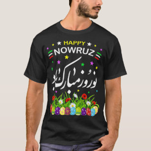 Happy Nowruz Mubarak Kurdistan & Iran & Pakistan T-shirt