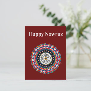 Happy Nowruz nieuwjaar Feestdagenkaart