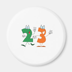 Happy Number 23 Magneet