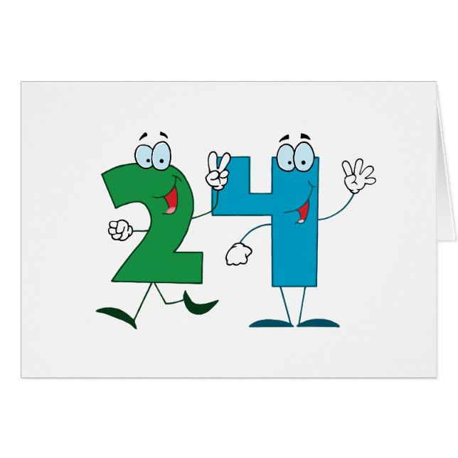 Happy Number 24 (Voorkant Horizontaal)