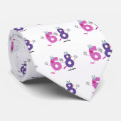 Happy Number 68 Stropdas (Opgerold)