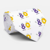 Happy Number 80 Stropdas (Opgerold)