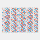 Happy Numbers print wrapping paper (Voorkant)