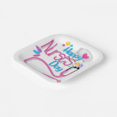 Happy Nurse Day Papieren Bordje (Gebogen)