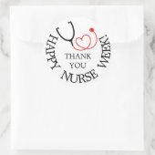 Happy Nurse week autocollant (Sac)