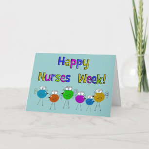 Happy Nurse Week Wenskaart Bedankkaart