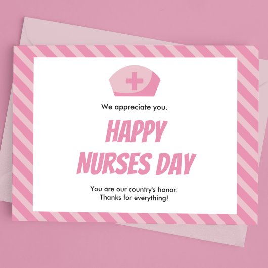 Happy Nurses Day Briefkaart