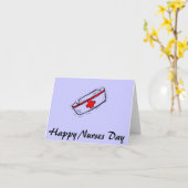 Happy Nurses Day-briefkaart Kaart (Gele Bloem)