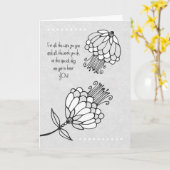 Happy Nurses Day Kaart (Gele Bloem)