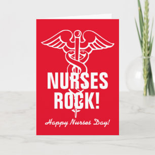 Happy Nurses Day wenskaart voor verpleegweek Kaart